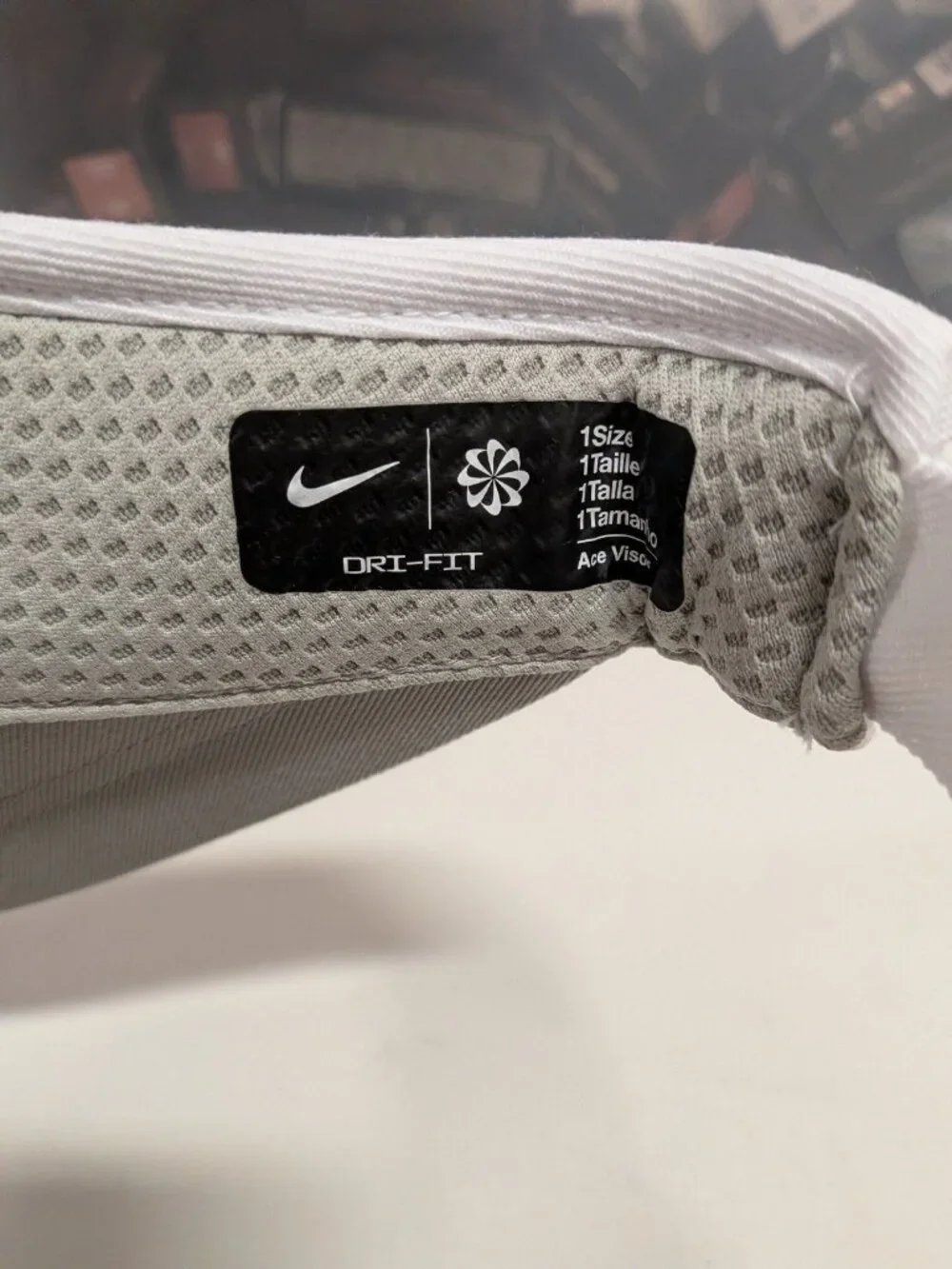 Georgia Bulldogs Nike Ace Visor Adult White